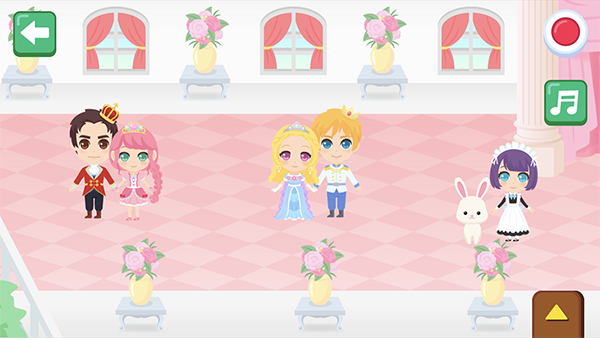 おはなしメーカーに「キラキラ！プリンス&プリンセス」パックを追加