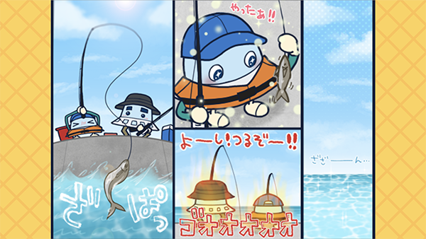 謎解きワオっち5月号「うみづりに いこう」を配信したよ！